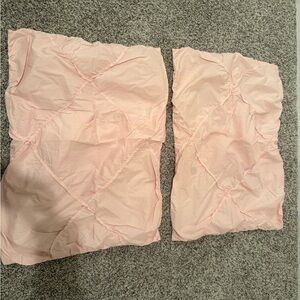 Pottery barn, Set of Two Pink Pillow Shams